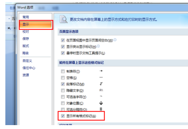 word2007中如何去掉每段文字开头的两个小方框