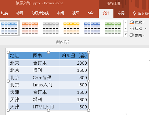 PPT2016中如何为表格打造3D效果 三联