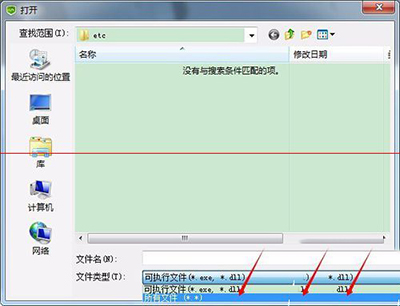 选择文件类型