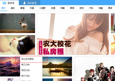 360壁纸停止自动更换壁纸截图