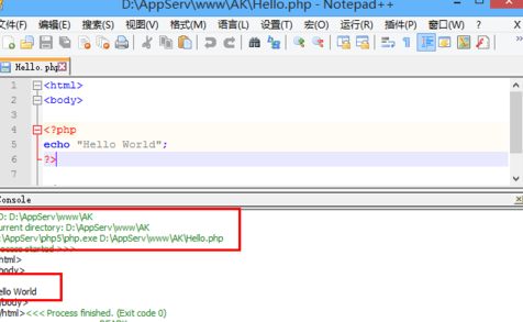 ʹNotepad++php