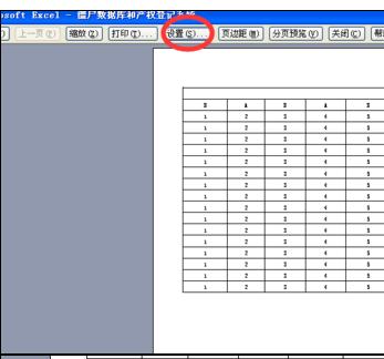 Excel2003中设置成打印为一张的操作方法
