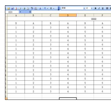 Excel2003中设置成打印为一张的操作方法