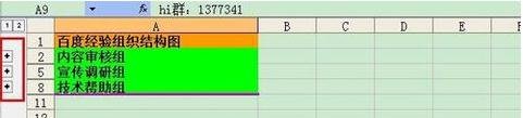 excel2007设置分级显示的方法