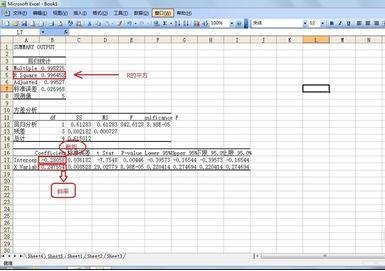excel2003做回归分析的教程