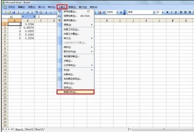 excel2003做回归分析的教程