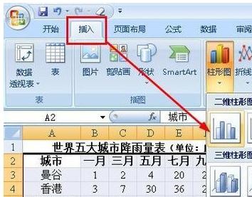 excel2007图表刻度设置教程