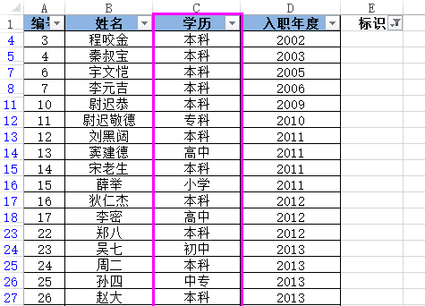 怎么在excel2013中使用反向选择_在excel2013中使用反向选择的方法教程