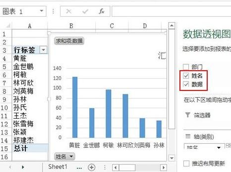 excel2013怎么快速汇总前N项最大值的和