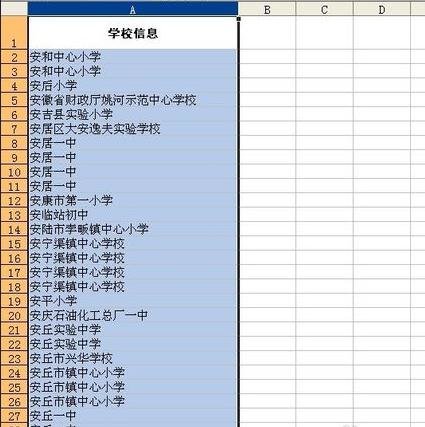 excel2003用颜色标记重复数据的教程