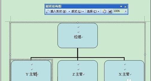 word中怎么绘制组织结构图