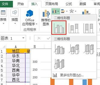 Excel2013怎么制作柱形目标进度图