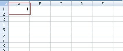 excel2007数字填充的方法