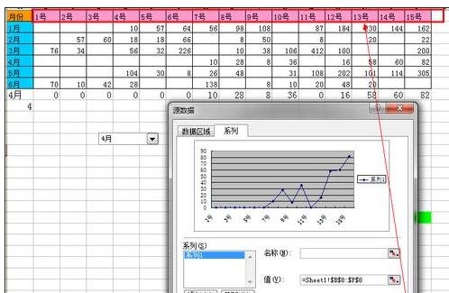 excel2007 制作动态图表的教程_excel2007如何制作动态图表