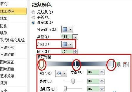 PPT200如何7绘制渐变直线图文教程