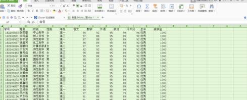 WPS表格怎么制作智能成绩查询系统