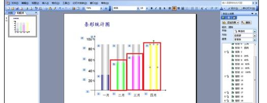 在ppt中怎样制作统计图表