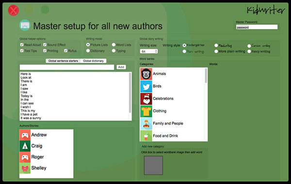 KidWriter for Mac