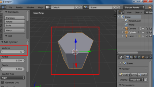 blender制作蜂巢网格