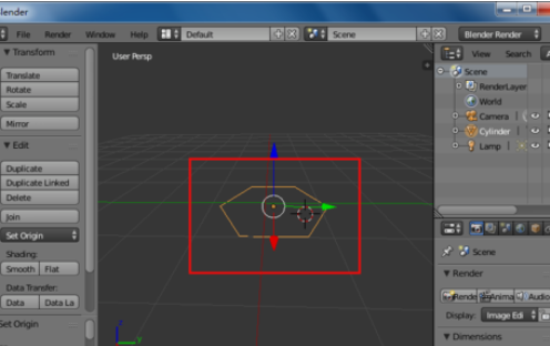 blender制作蜂巢网格