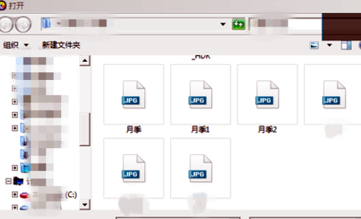 在光影魔术手中如何做砖墙美景图片?