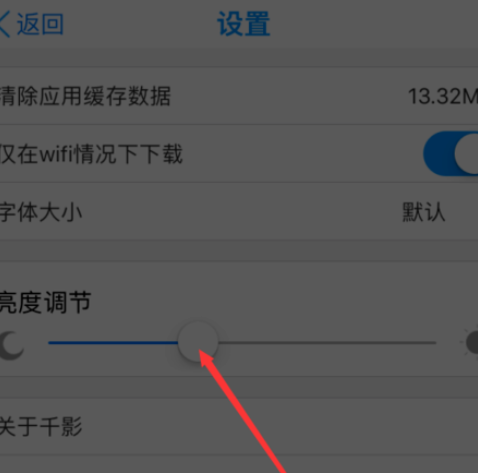 手机千影浏览器如何开启夜间模式