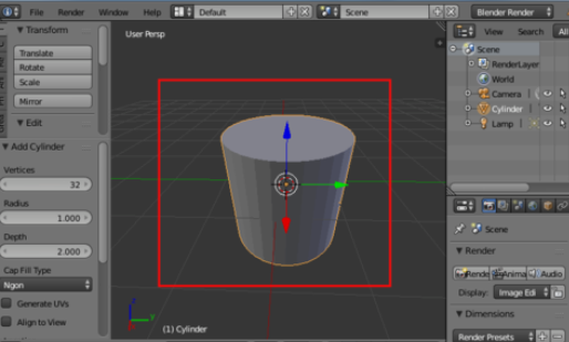 blender制作蜂巢网格