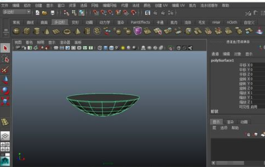 maya中怎样给模型进行布尔运算