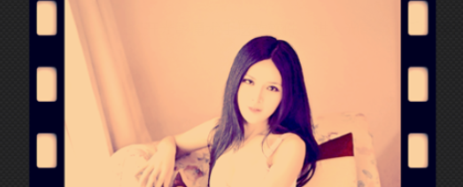 光影魔术手制作美女胶片温暖时光图片