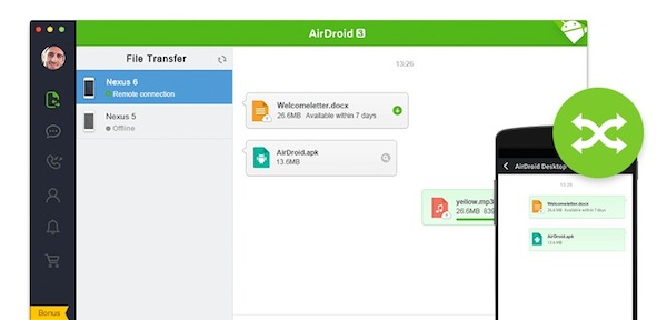 AirDroid for mac截�D2