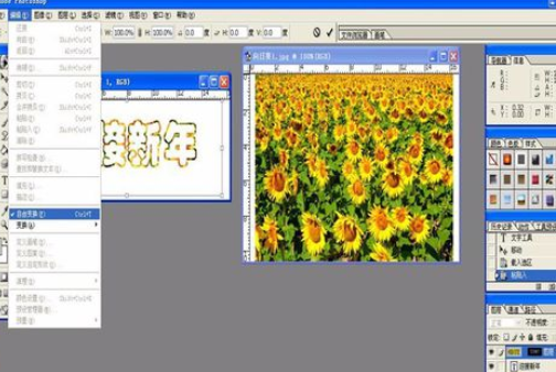 Photoshop制作文字图像
