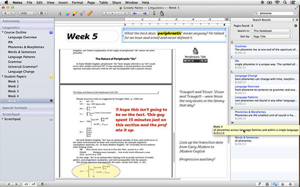 Growly Notes for Mac