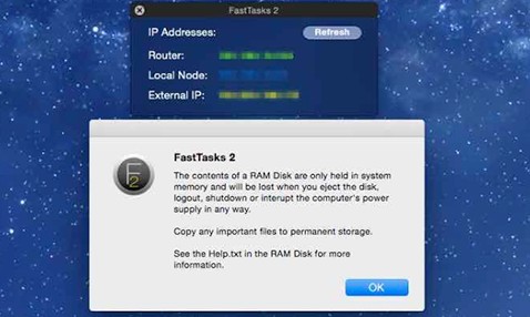 FastTasks for Mac