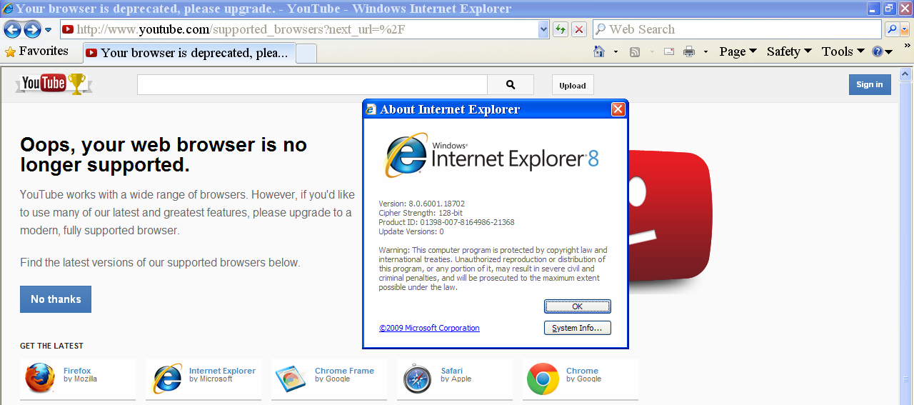 （IE8）Internet Explorer 8 浏览器截图3