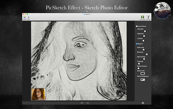 PicSketch Effect Macͼ2
