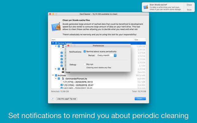 DevCleaner for Mac