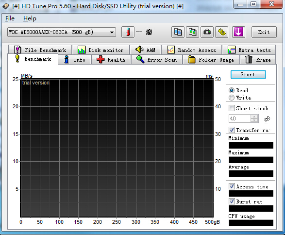 HD Tune截图1